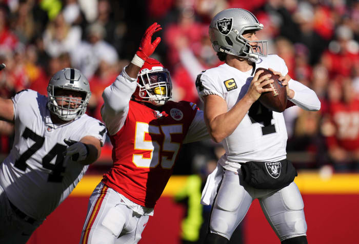 O-line among slew of issues in crushing Raiders loss