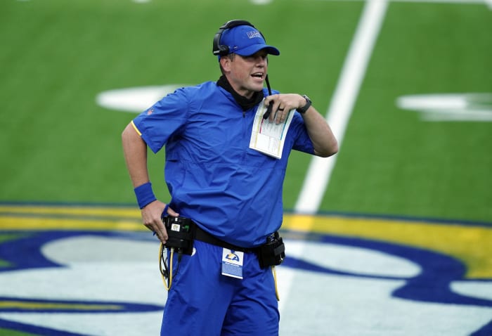 Shane Waldron; offensive coordinator, Seattle Seahawks