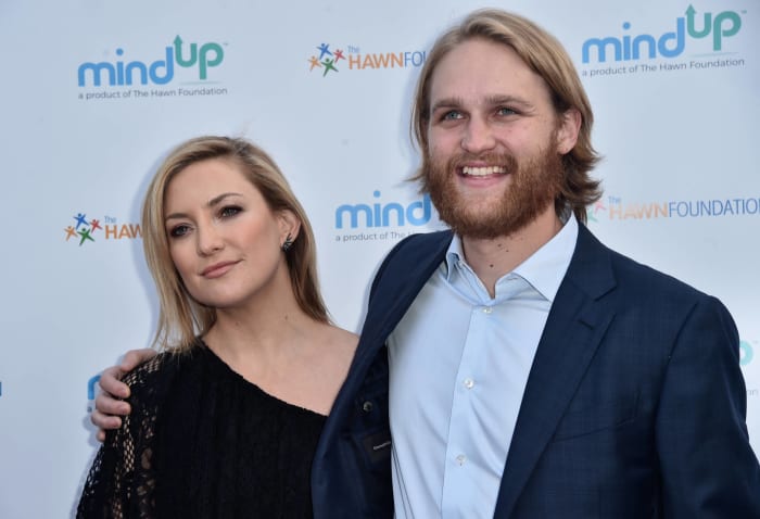 Wyatt Russell and Kate Hudson
