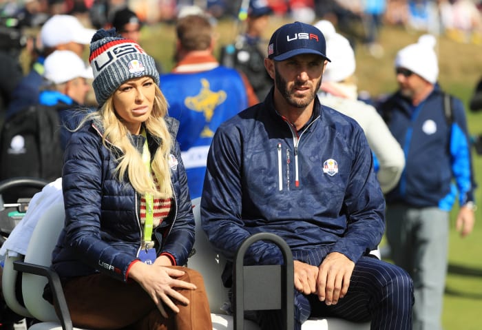 Dustin Johnson and Paulina Gretzky