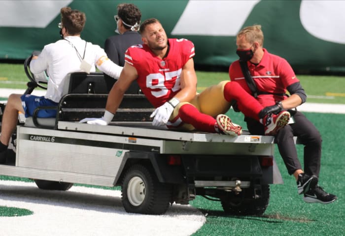 Injuries hijacking 49ers' season