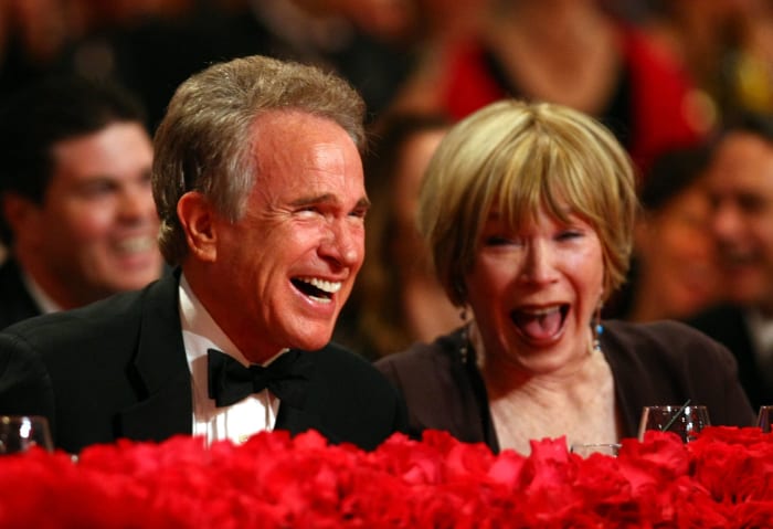 Warren Beatty and Shirley MacLaine