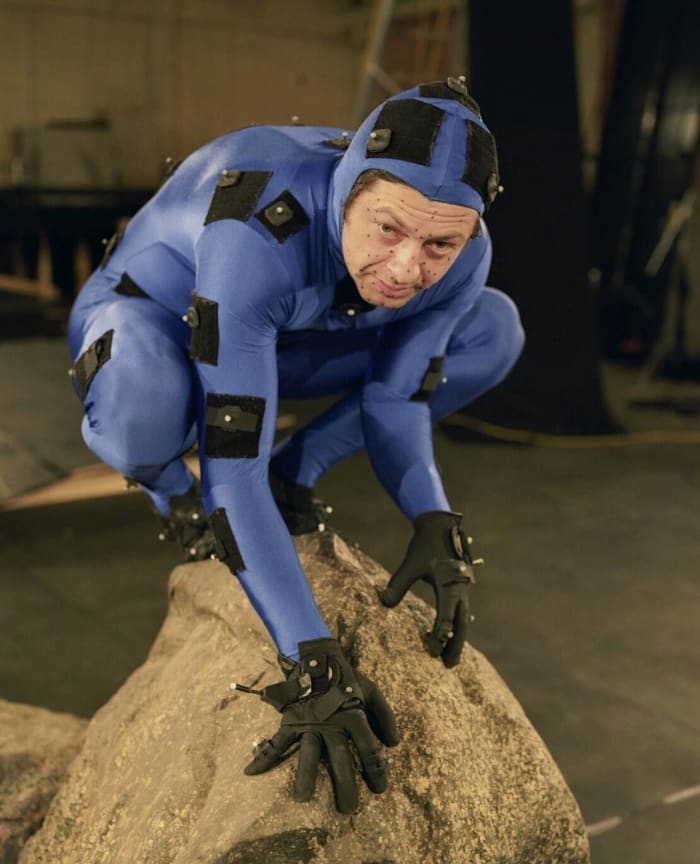 Serkis came up with a concoction for his role