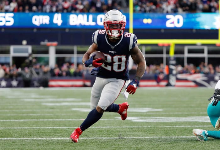 New England Patriots: James White, RB