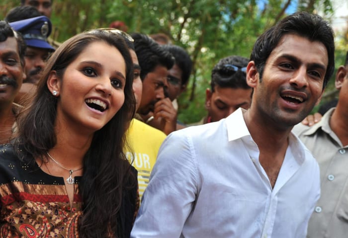 Sania Mirza and Shoaib Malik