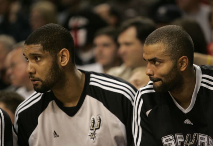 Tim Duncan and Tony Parker, San Antonio Spurs