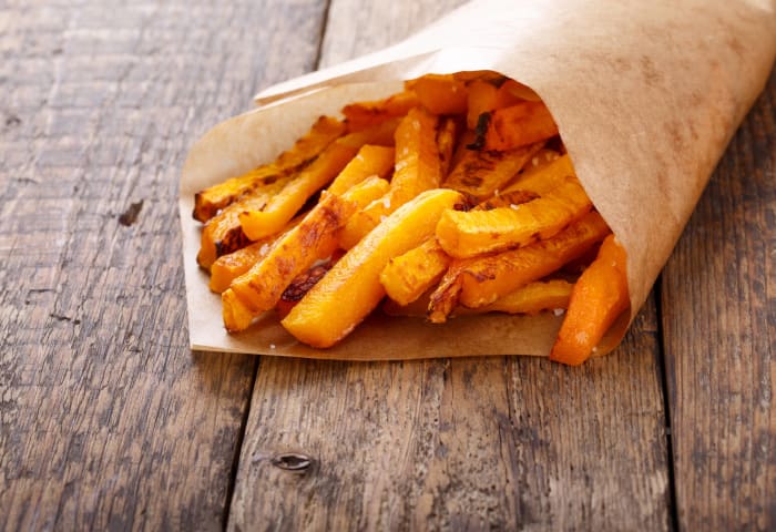 Butternut squash fries