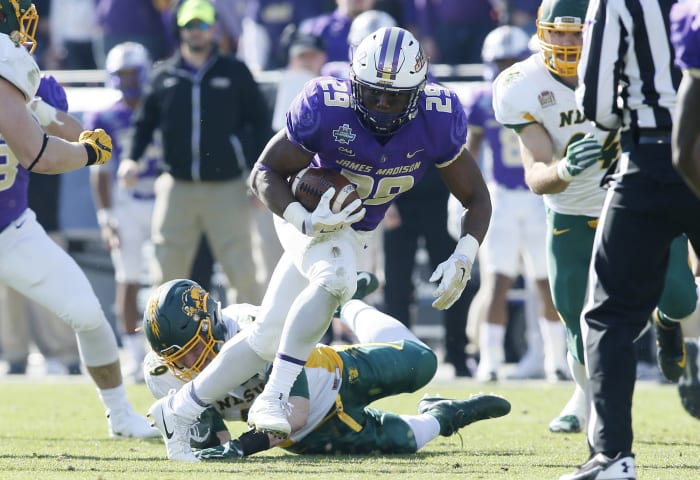 FCS: James Madison (9-3) at Colgate (9-1), 1 p.m., Saturday, ESPN3
