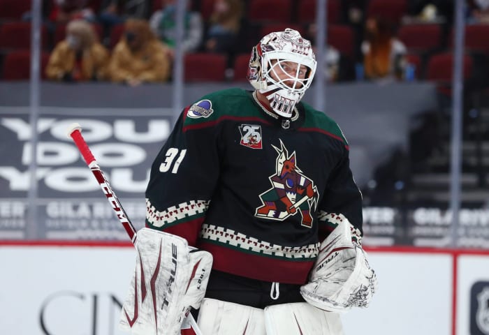 Goalie: Adin Hill (Arizona Coyotes)