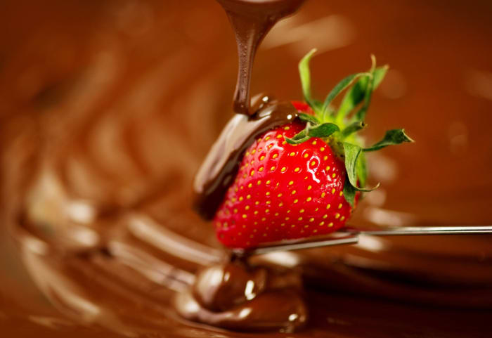 Chocolate fondue