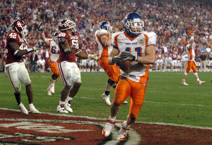 Boise State 43, Oklahoma 42 (OT), Jan. 1, 2007
