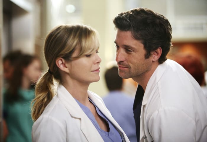 Meredith and Derek