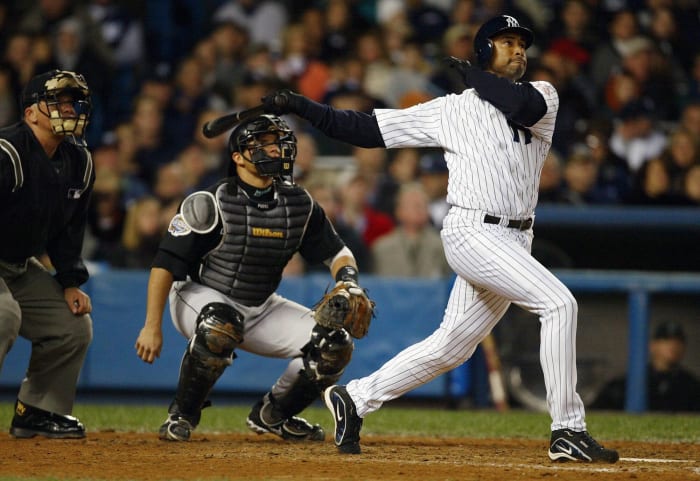 Jorge Posada makes his MLB debut today in 1995