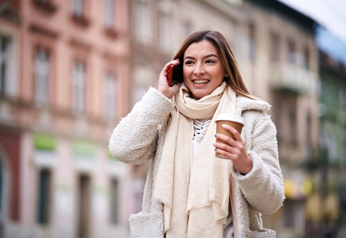 Walk while taking calls