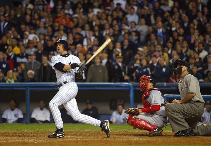 2003: Aaron (bleeping) Boone walk-off ALCS Game 7 homer