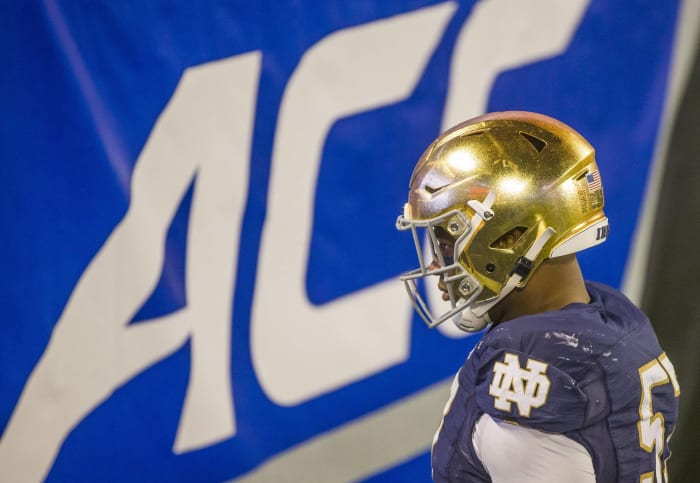 2020: Notre Dame football is an ACC member for a season