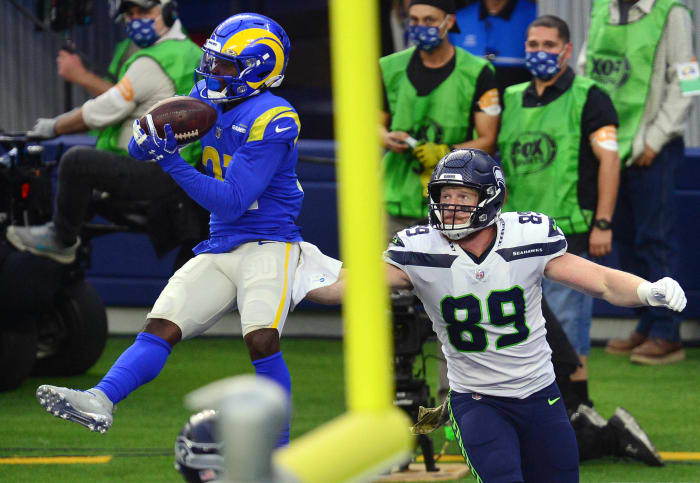 Rams corners stop Seahawks wideouts