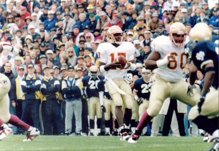 No. 1 Florida State at No. 2 Notre Dame (1993)