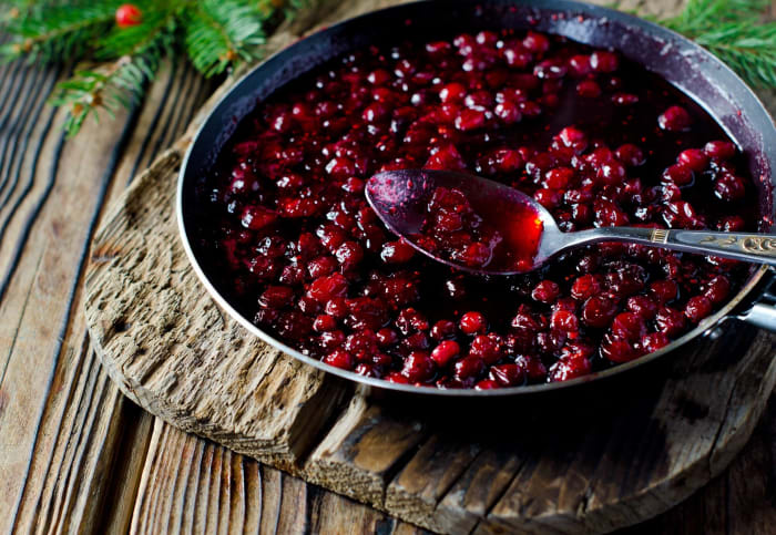 Cranberry sauce