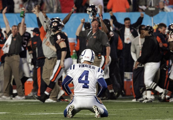 Adam Vinatieri didn't have a good game