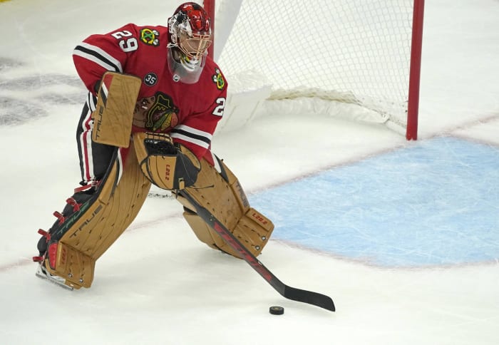 Faces in new locations for the 2021-22 NHL season Faces in new locations for the 2021-22 NHL season Marc-Andre Fleury, Chicago Blackhawks