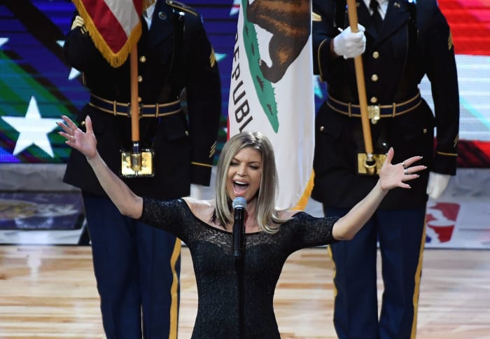 Fergie's All-Star Game national anthem