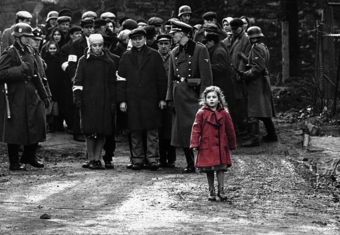The girl in red, 'Schindler’s List'