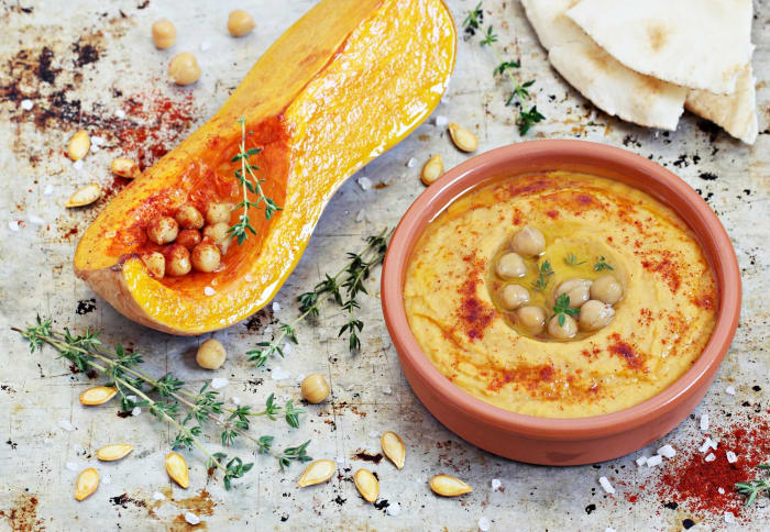 Butternut squash hummus