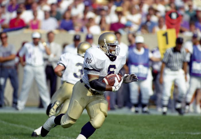 College years at Notre Dame