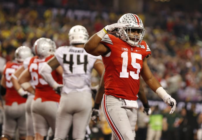Ezekiel Elliott, Ohio State, 2015 CFP National Championship