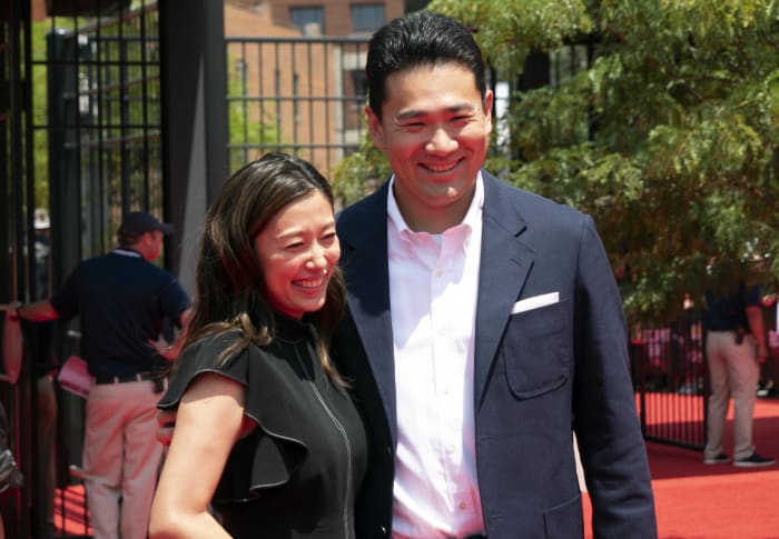 Masahiro Tanaka and Mai Satoda