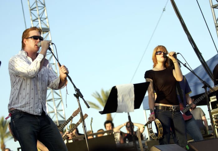 Brody Dalle and Josh Homme