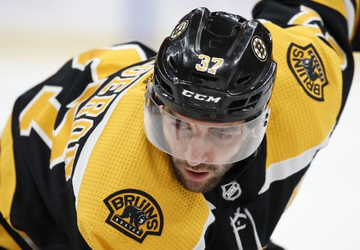 Forward: Patrice Bergeron, Boston Bruins