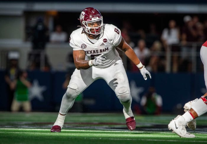 Philadelphia Eagles: Demarvin Leal, DE, Texas A&M