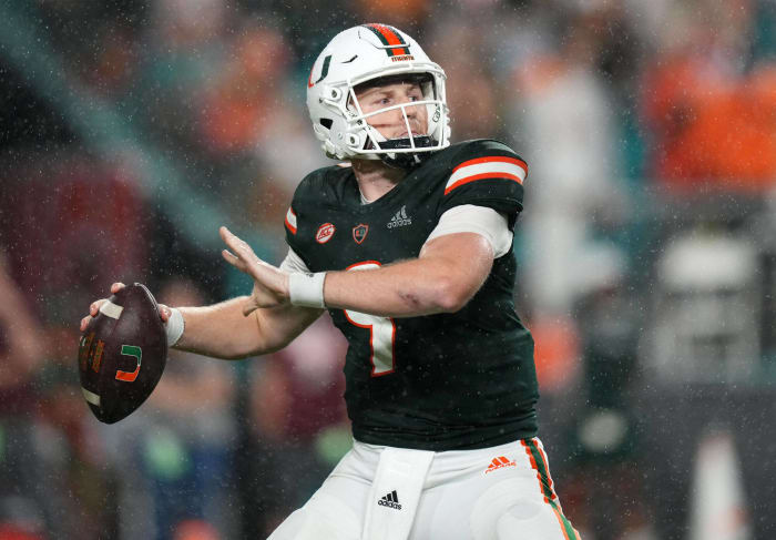 Seattle Seahawks (via Broncos): Tyler Van Dyke, QB, Miami (FL)