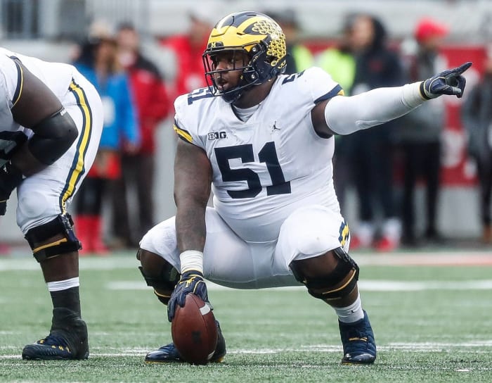 NO. 24 | SAINTS: Michigan C Cesar Ruiz