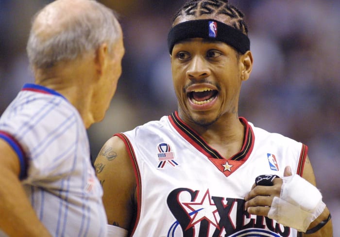 Allen Iverson goes No. 1