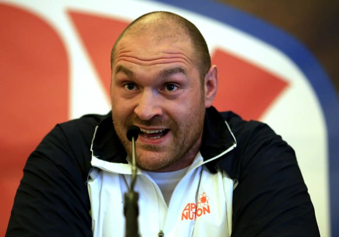 2016: Boxer Tyson Fury