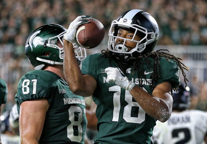 (15) Michigan State (1-0) at Arizona State (1-0), 10:45 p.m., Saturday, ESPN