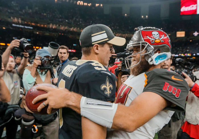 Buccaneers over Saints