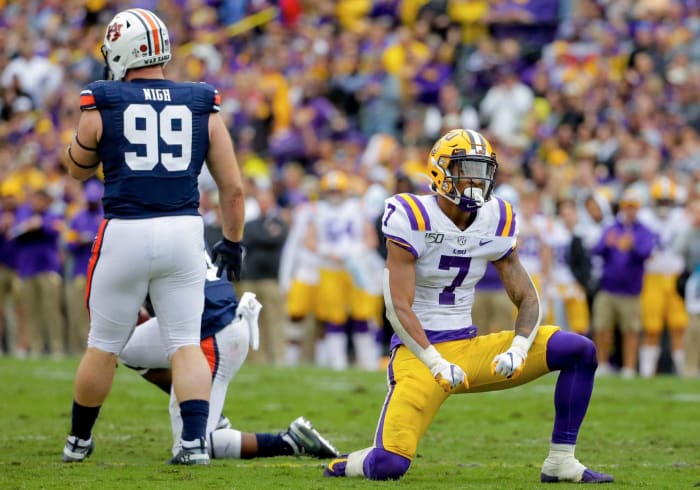 Grant Delpit, S, LSU (Peach Bowl)