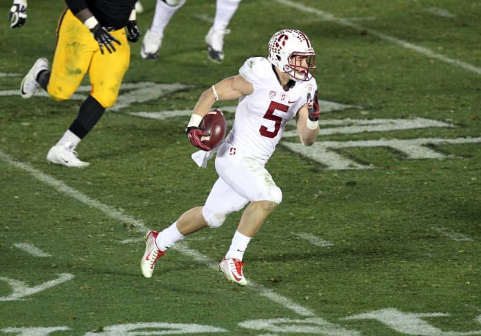 Christian McCaffrey, Stanford vs. Iowa (2016)