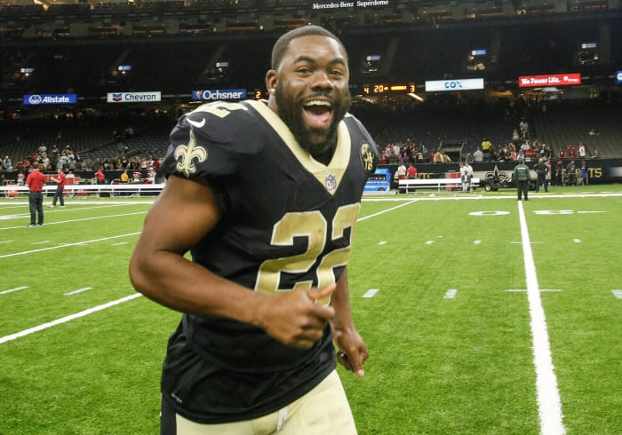 Total Rushing Yards in Week 5 - Mark Ingram vs. Redskins
