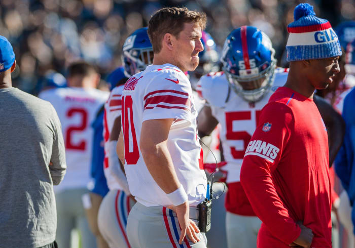 New York Giants: Eli Manning for Geno Smith (2017)