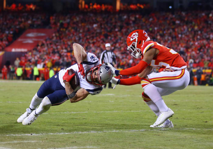 Who will record more receiving yards?