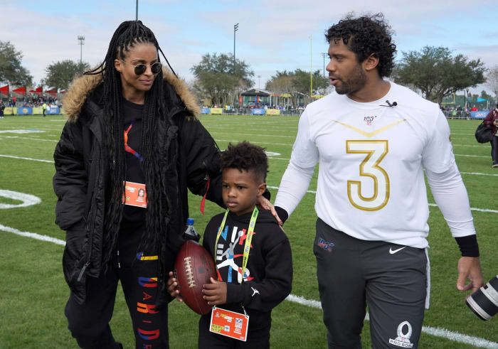 Russell and Ciara Wilson