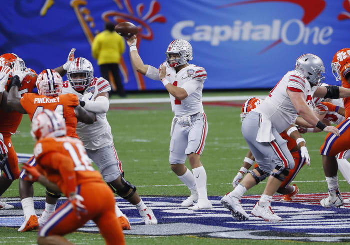 January 1st: Justin Fields torches Clemson in the Sugar Bowl