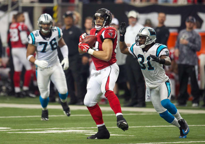 Four Pro Bowls in a row with the Atlanta Falcons