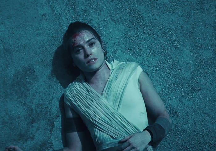 “These are your final steps, Rey. Rise and take them.”