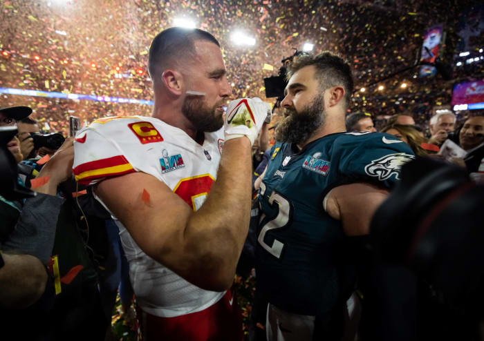 Jason and Travis Kelce